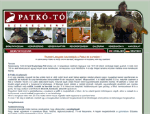 Tablet Screenshot of patko-to.hu